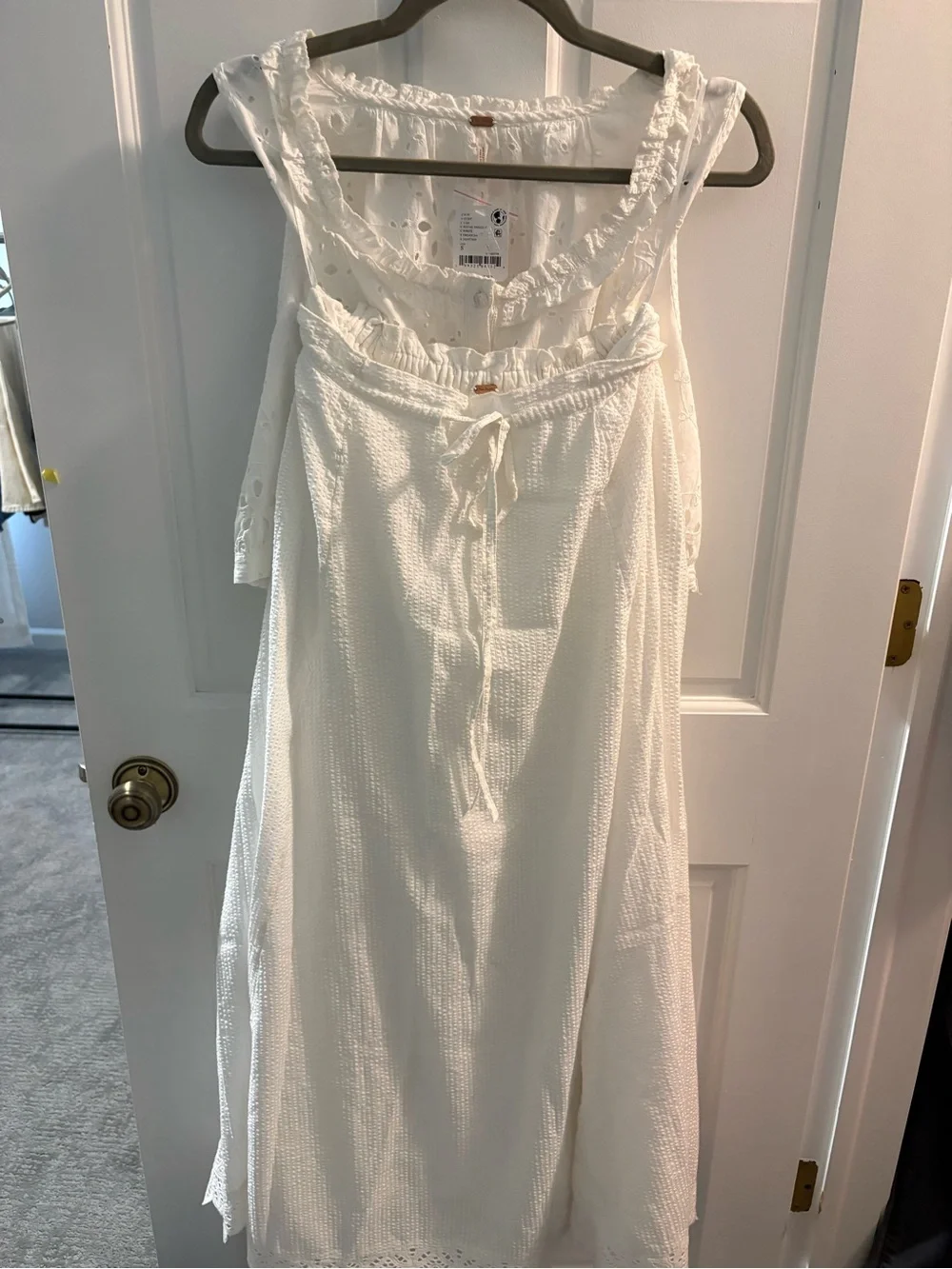 Free People skirt eyelet